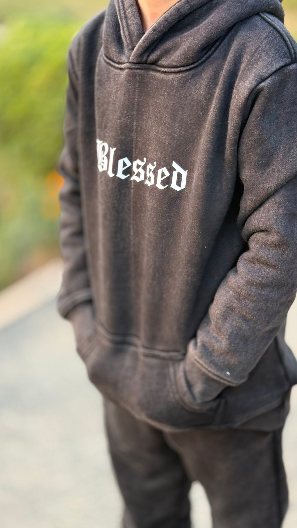 Stylish Boys Acid Wash Fleece Tracksuit (4-12 Years) | Premium Kids Winter Collection